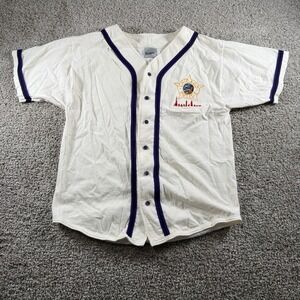 Vintage Chicago Police Dept CPD Jersey Mens Medium Embroidered Made In USA Shirt